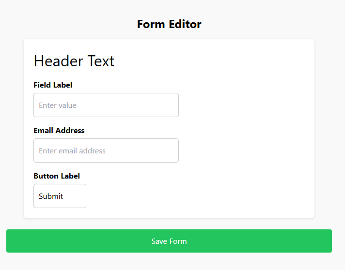 User Friendly Editor